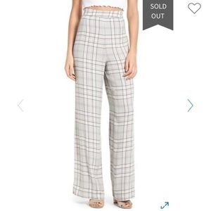 AFRM Carter High Waist Wide Leg Pants, size Small